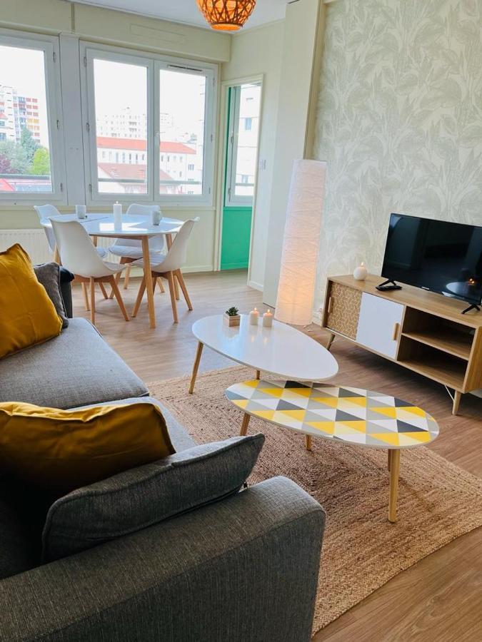 سانت إتيان Espace 500 - Cosy, Wifi & Vue Sur La Ville المظهر الخارجي الصورة